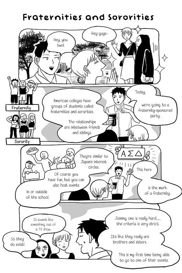 Satoko & Nada Chapter 169 page 1 - Chapter 169: Fraternities and Sororities