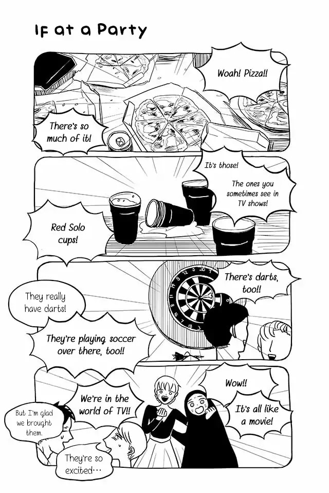 Satoko & Nada Chapter 170 page 1 - Chapter 170: If at a Party