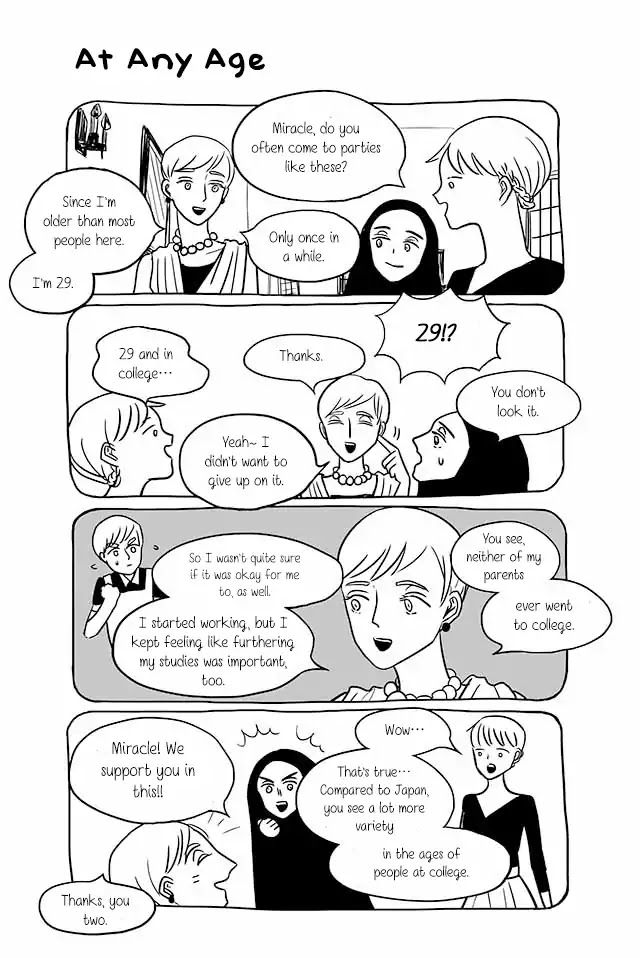 Satoko & Nada Chapter 173 page 1 - Chapter 173: At Any Age