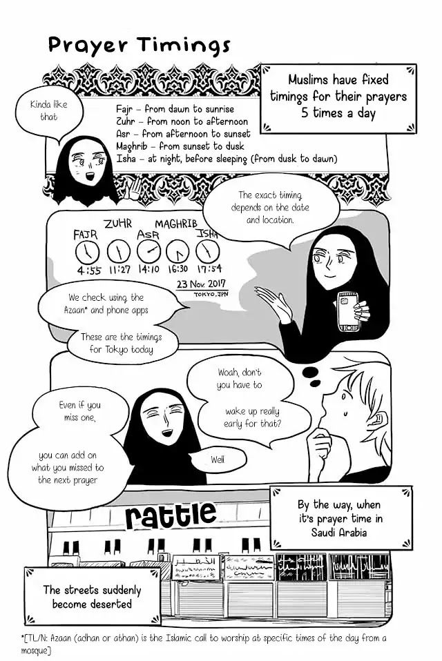 Satoko & Nada Chapter 177 page 1 - Chapter 177: Prayer Timings