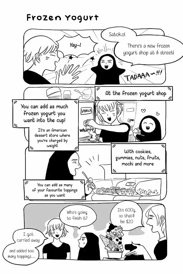 Satoko & Nada Chapter 180 page 1 - Chapter 180: Frozen Yogurt