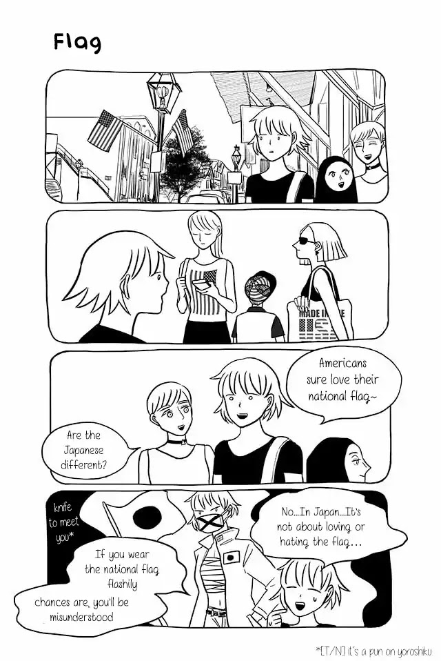 Satoko & Nada Chapter 186 page 1 - Chapter 186: Flag