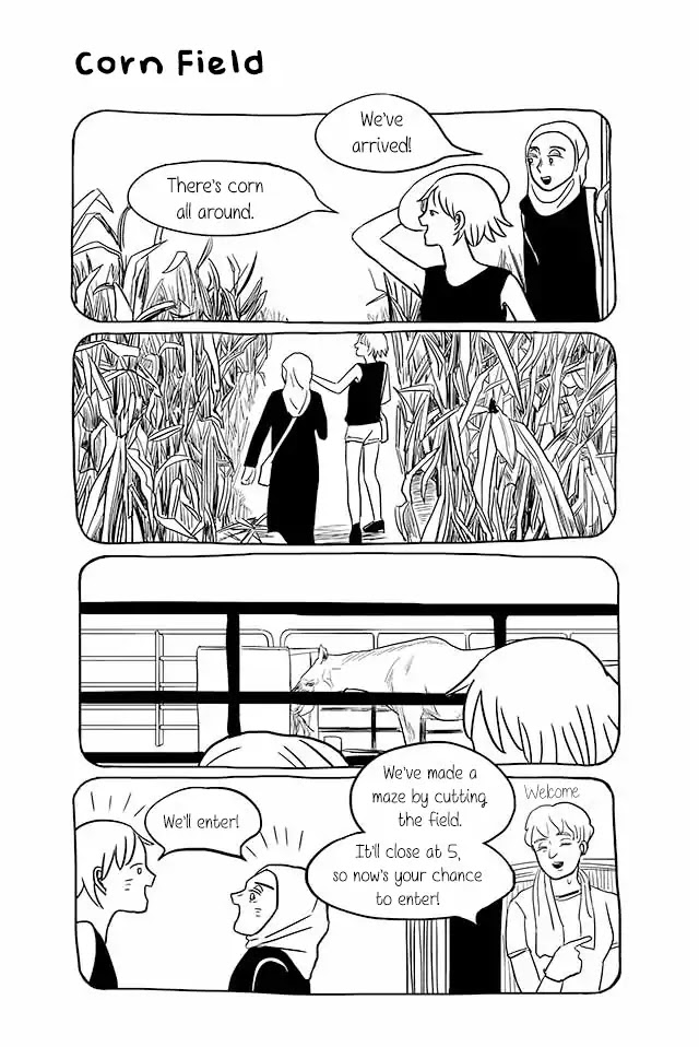 Satoko & Nada Chapter 194 page 1 - Chapter 194: Corn Field