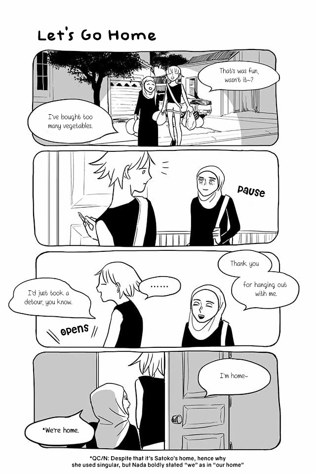 Satoko & Nada Chapter 199 page 3 - Chapter 199: Let's Go Home