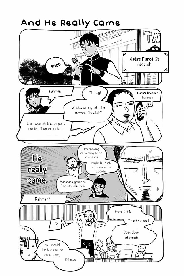 Satoko & Nada Chapter 201 page 3 - Chapter 201: And He Really Came