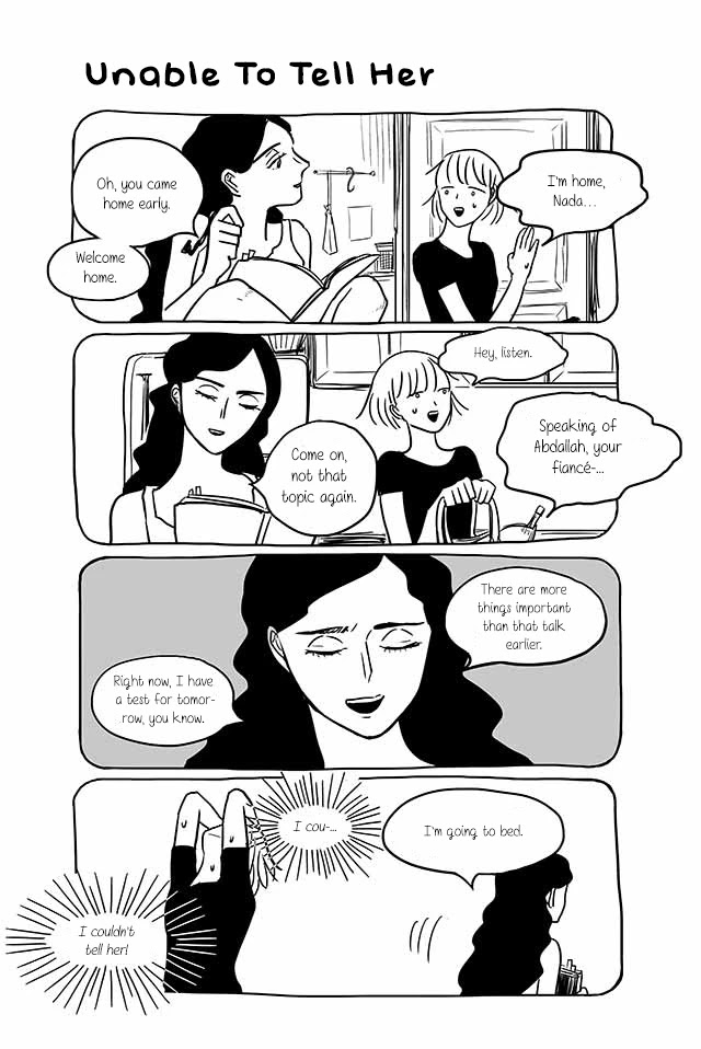 Satoko & Nada Chapter 203 page 3 - Chapter 203: Unable To Tell Her