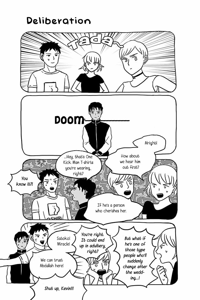 Satoko & Nada Chapter 207 page 3 - Chapter 207: Deliberation