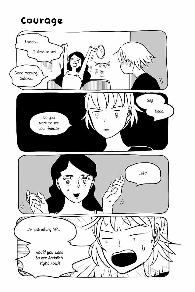 Satoko & Nada Chapter 215 page 3 - Chapter 215: Courage