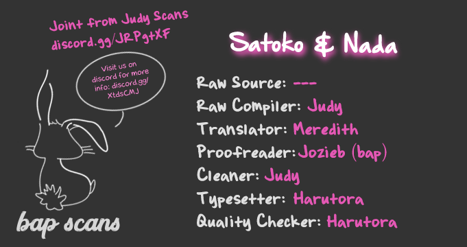 Satoko & Nada Chapter 218 page 1 - Chapter 218: Their Eyes Met