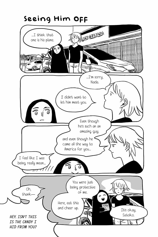 Satoko & Nada Chapter 220 page 2 - Chapter 220: Seeing Him Off