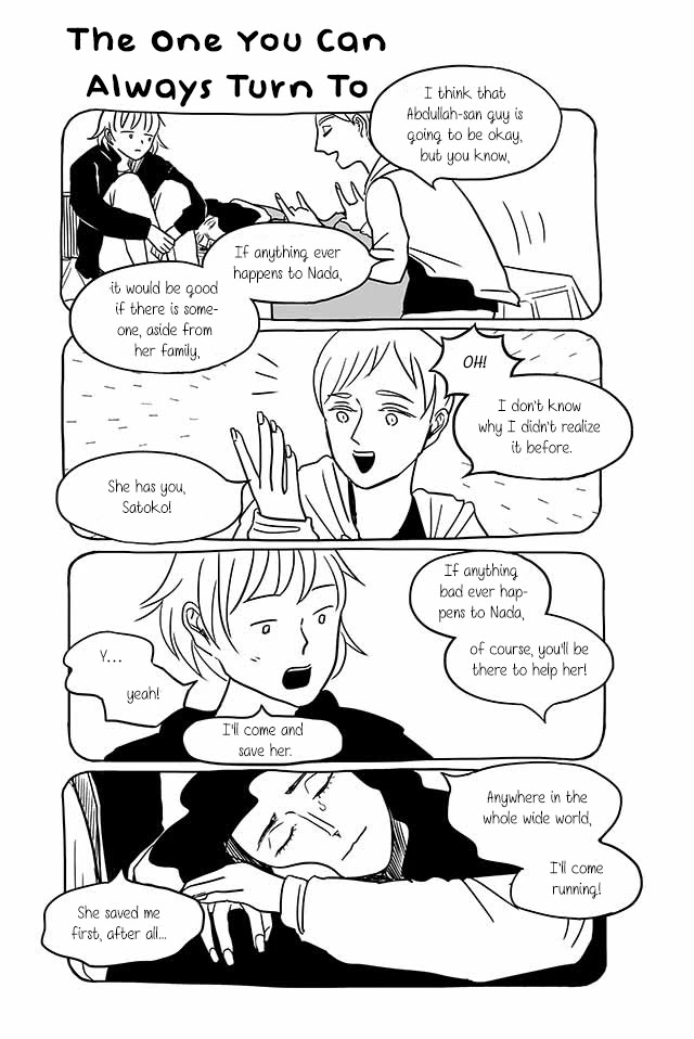 Satoko & Nada Chapter 229 page 3 - Chapter 229: The One You Can Always Turn To