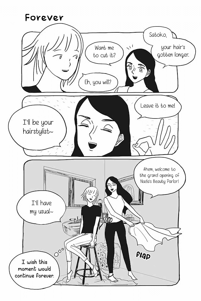 Satoko & Nada Chapter 30 page 1 - Chapter 30: Forever