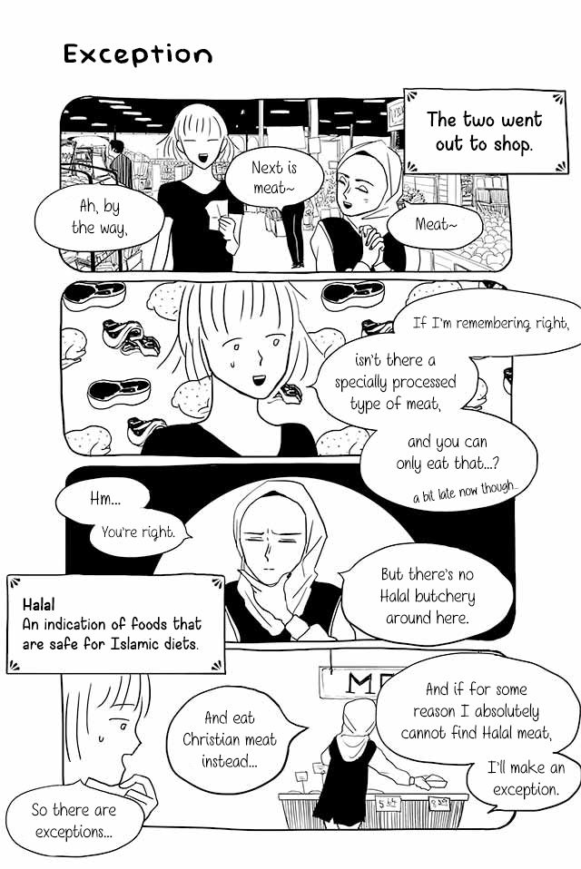 Satoko & Nada Chapter 38 page 1 - Chapter 38: Exception