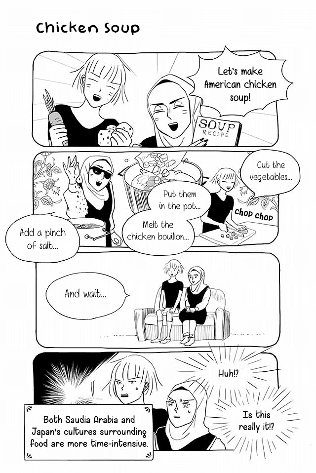 Satoko & Nada Chapter 39 page 1 - Chapter 39: Chicken Soup