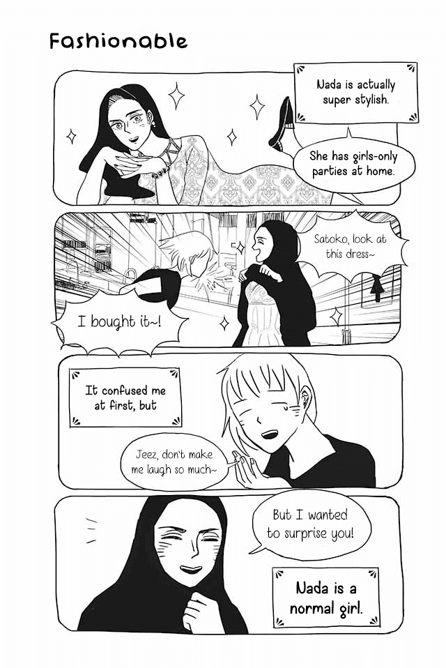 Satoko & Nada Chapter 4 page 1 - Chapter 4: Fashionable
