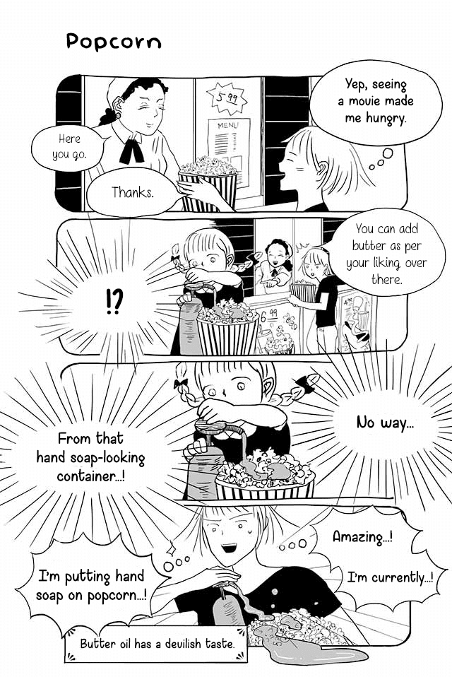 Satoko & Nada Chapter 42 page 1 - Chapter 42: Popcorn