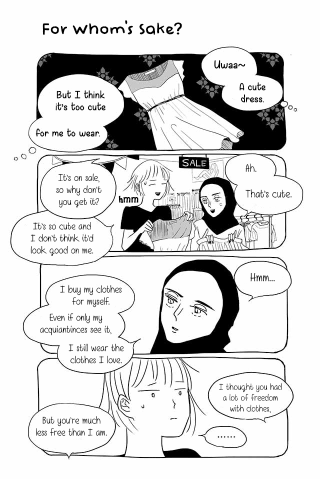 Satoko & Nada Chapter 43 page 1 - Chapter 43: For Whom's Sake