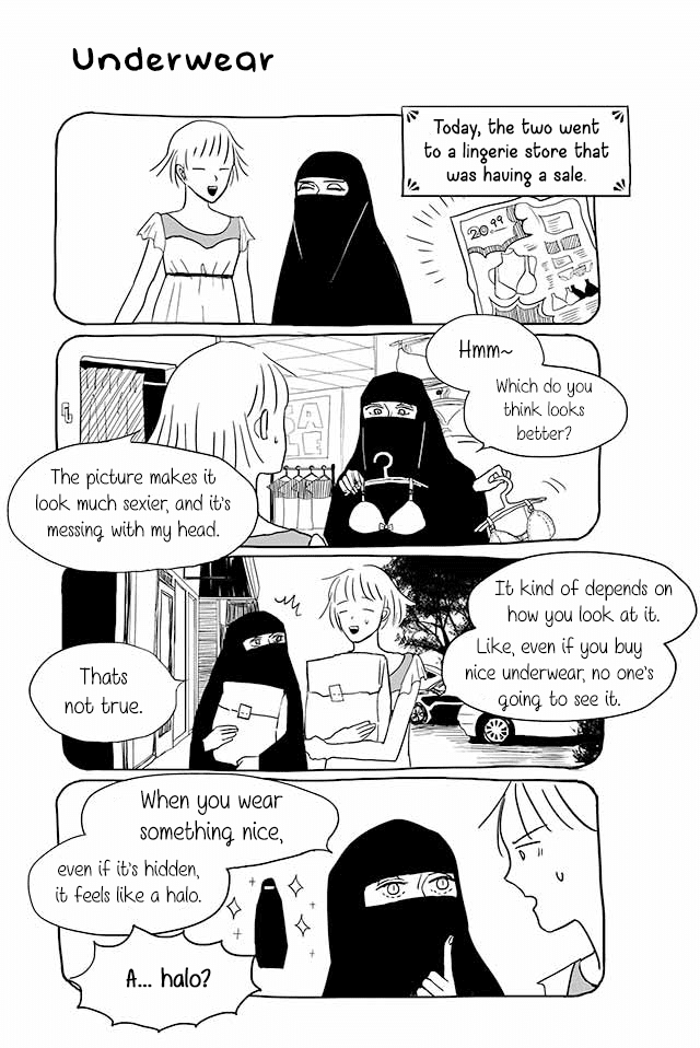 Satoko & Nada Chapter 44 page 1 - Chapter 44: Underwear