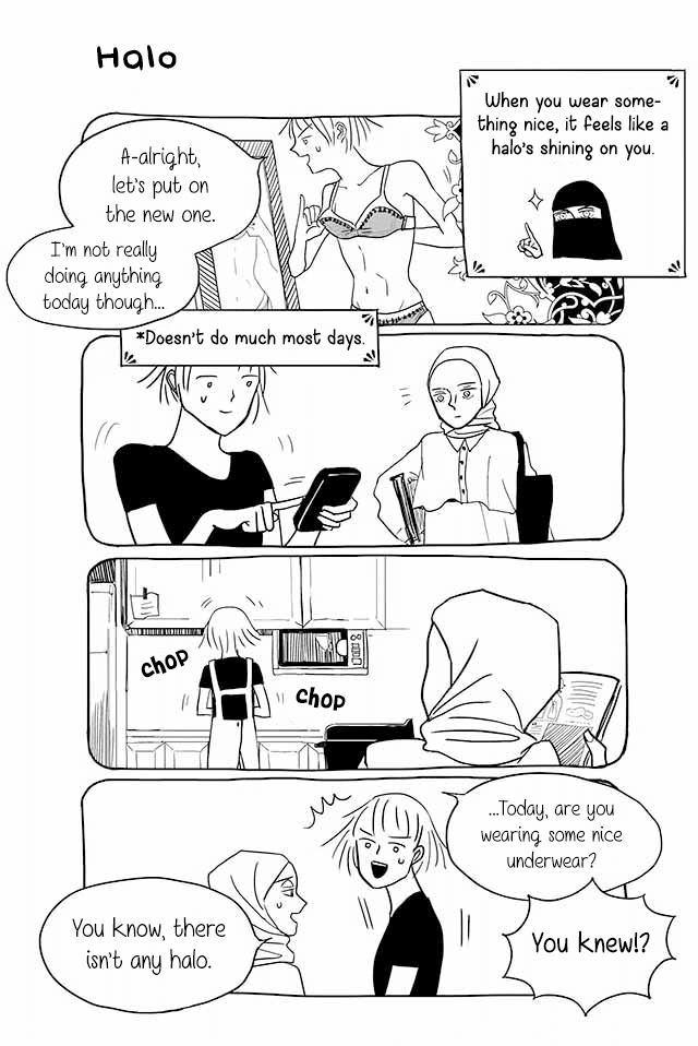 Satoko & Nada Chapter 45 page 1 - Chapter 45: Halo