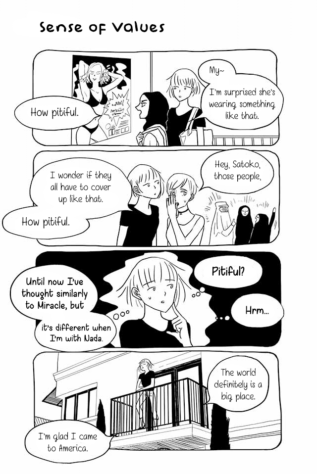 Satoko & Nada Chapter 61 page 1 - Chapter 61: Sense of Values