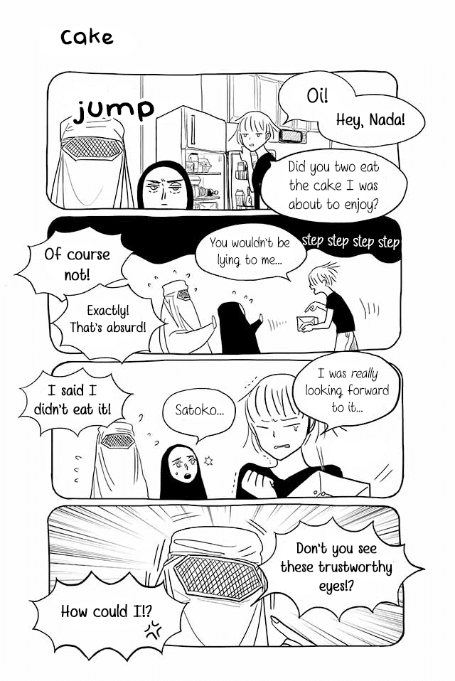 Satoko & Nada Chapter 66 page 1 - Chapter 66: Cake
