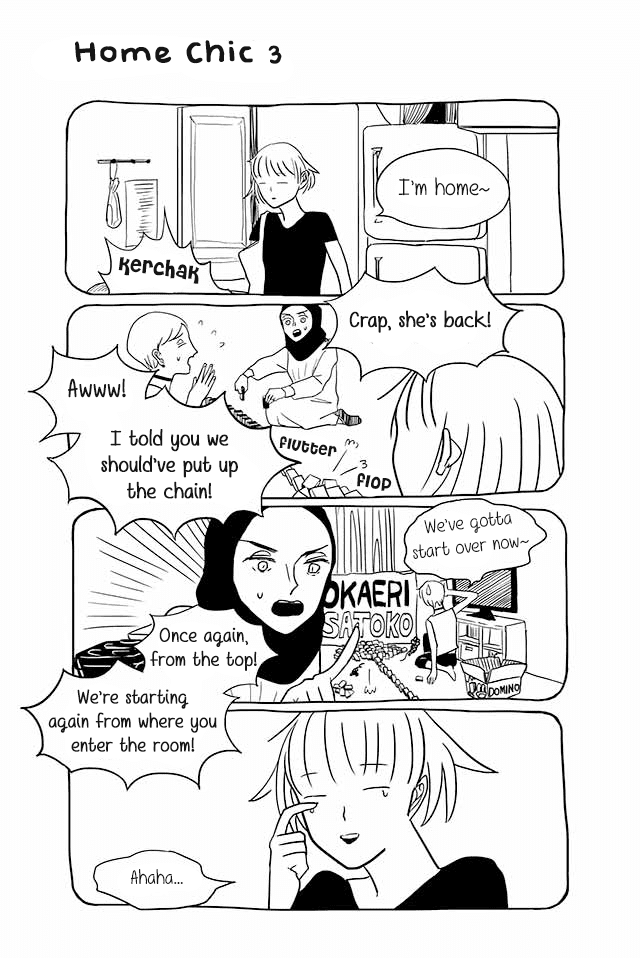 Satoko & Nada Chapter 71 page 1 - Chapter 71: Home Chic 3