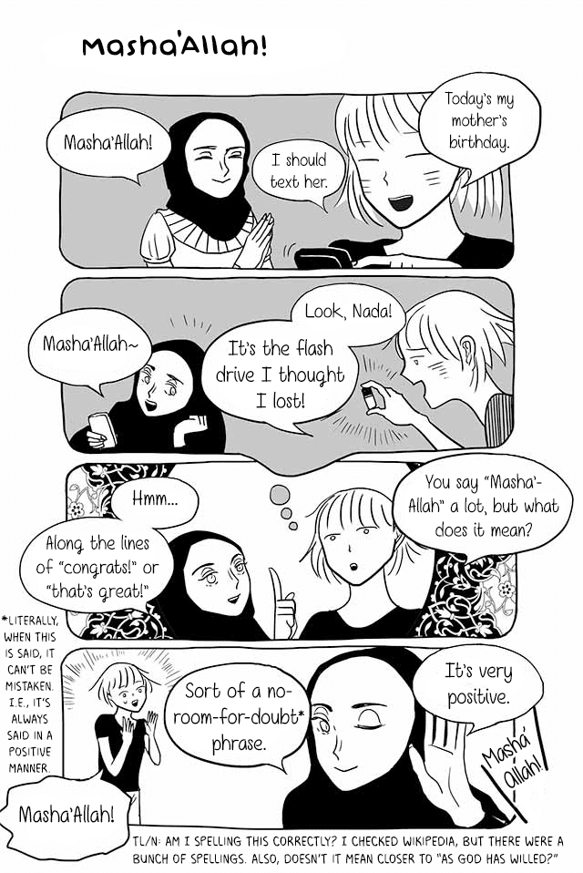 Satoko & Nada Chapter 76 page 1 - Chapter 76: Masha'Allah!