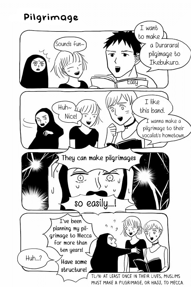 Satoko & Nada Chapter 82 page 1 - Chapter 82: Pilgrimage