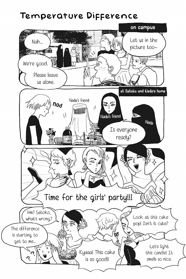 Satoko & Nada Chapter 9 page 1 - Chapter 9: Temperature Difference