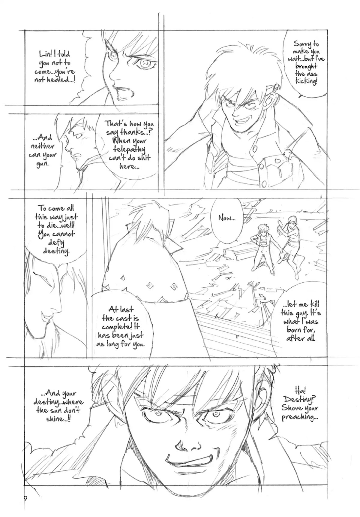 Satoshi Kon's OPUS Chapter 1 page 11 - Chapter 1