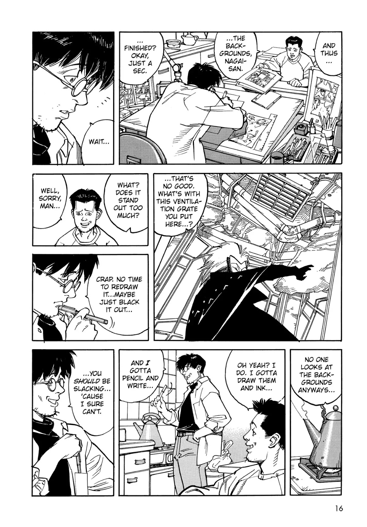 Satoshi Kon's OPUS Chapter 1 page 18 - Chapter 1