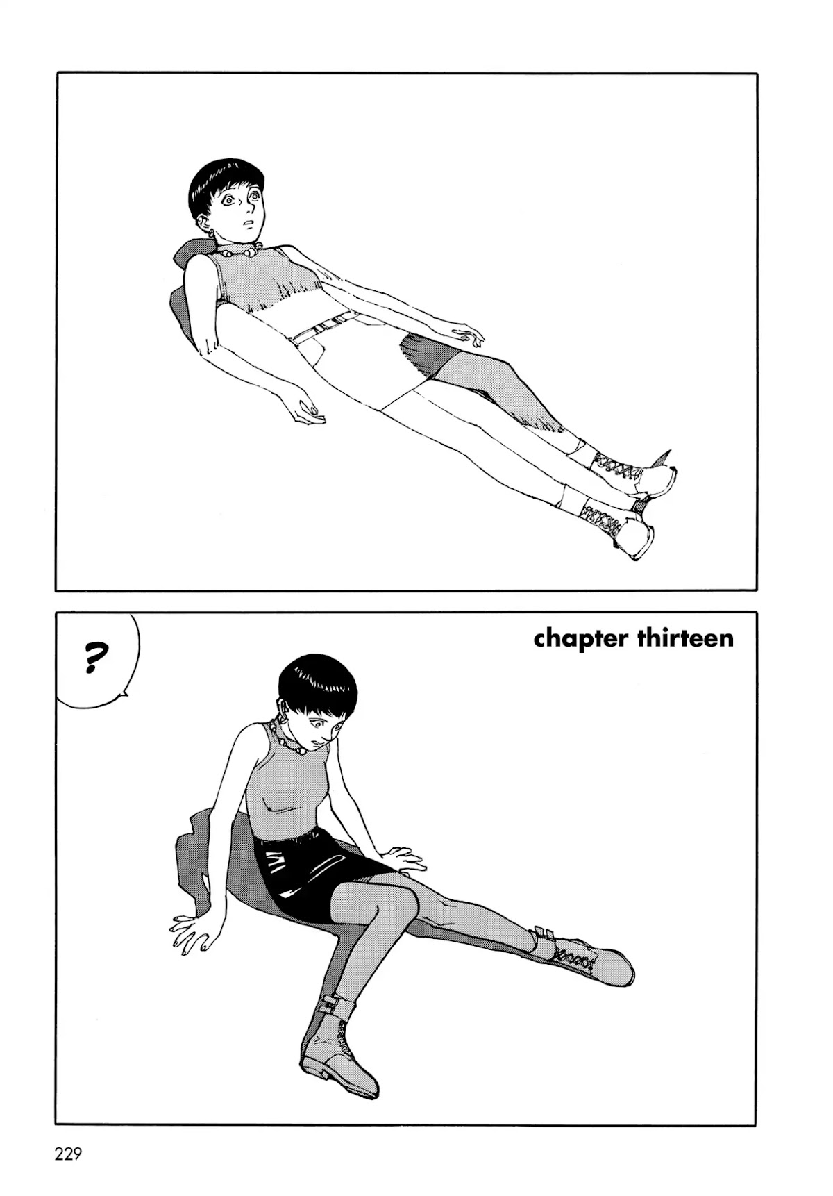 Satoshi Kon's OPUS Chapter 13 page 1 - Chapter 13