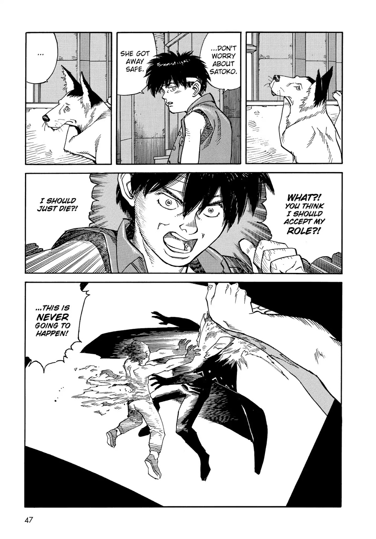Satoshi Kon's OPUS Chapter 2 page 19 - Chapter 2