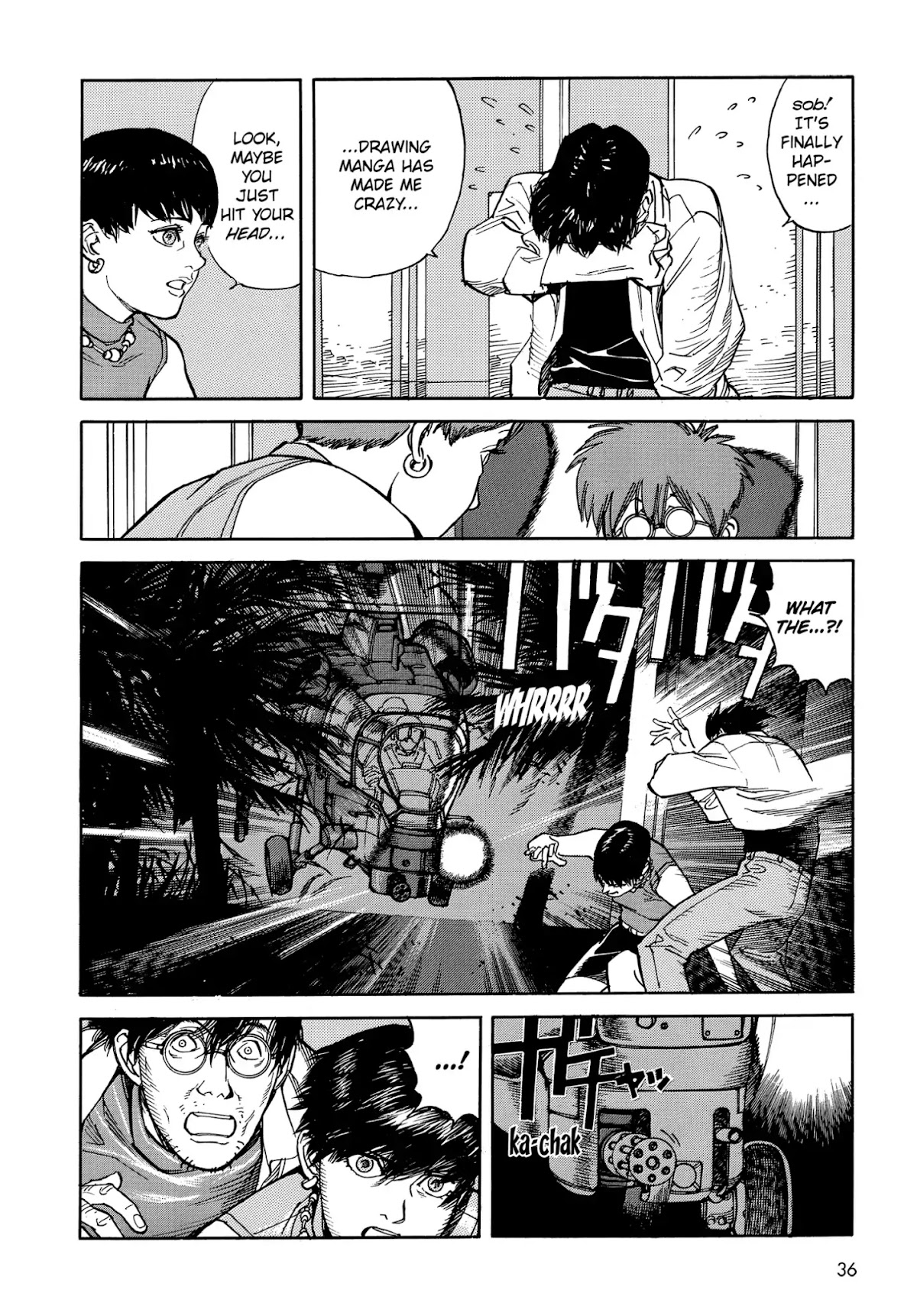 Satoshi Kon's OPUS Chapter 2 page 8 - Chapter 2