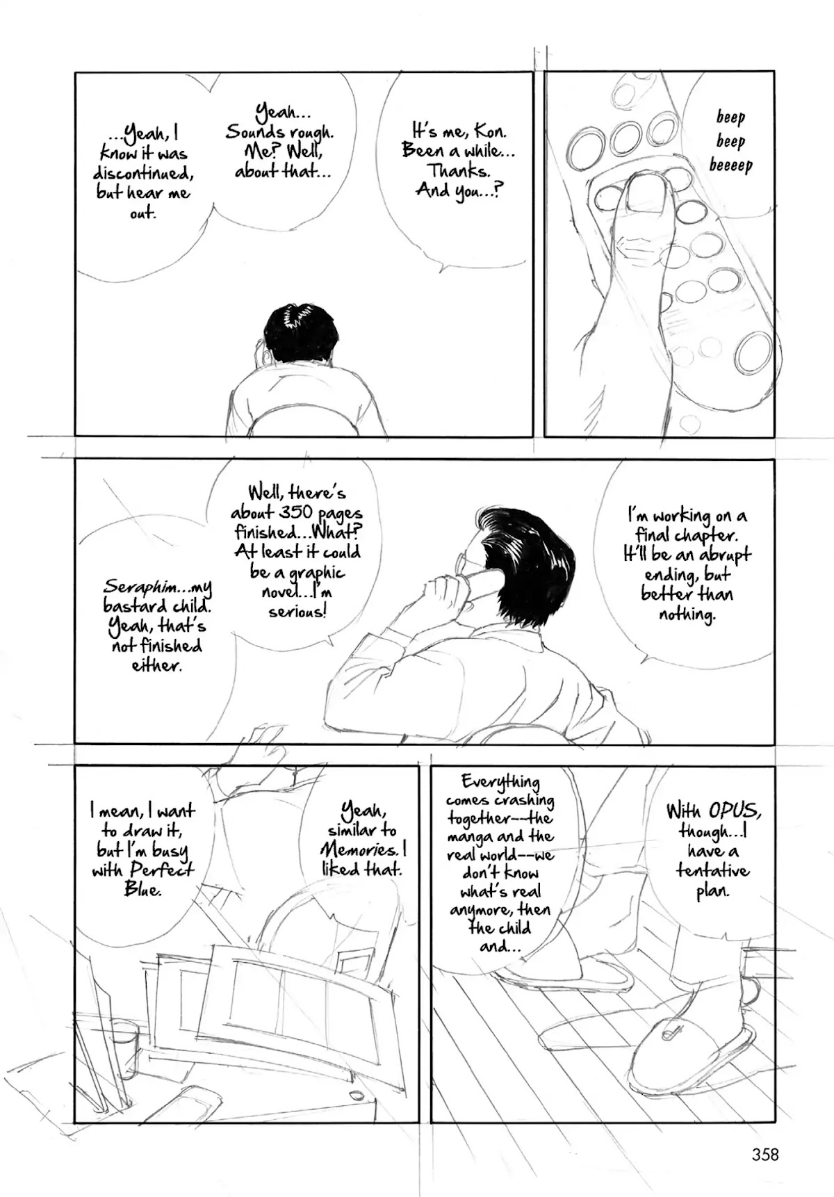 Satoshi Kon's OPUS Chapter 20 page 13 - Chapter 20 [END]