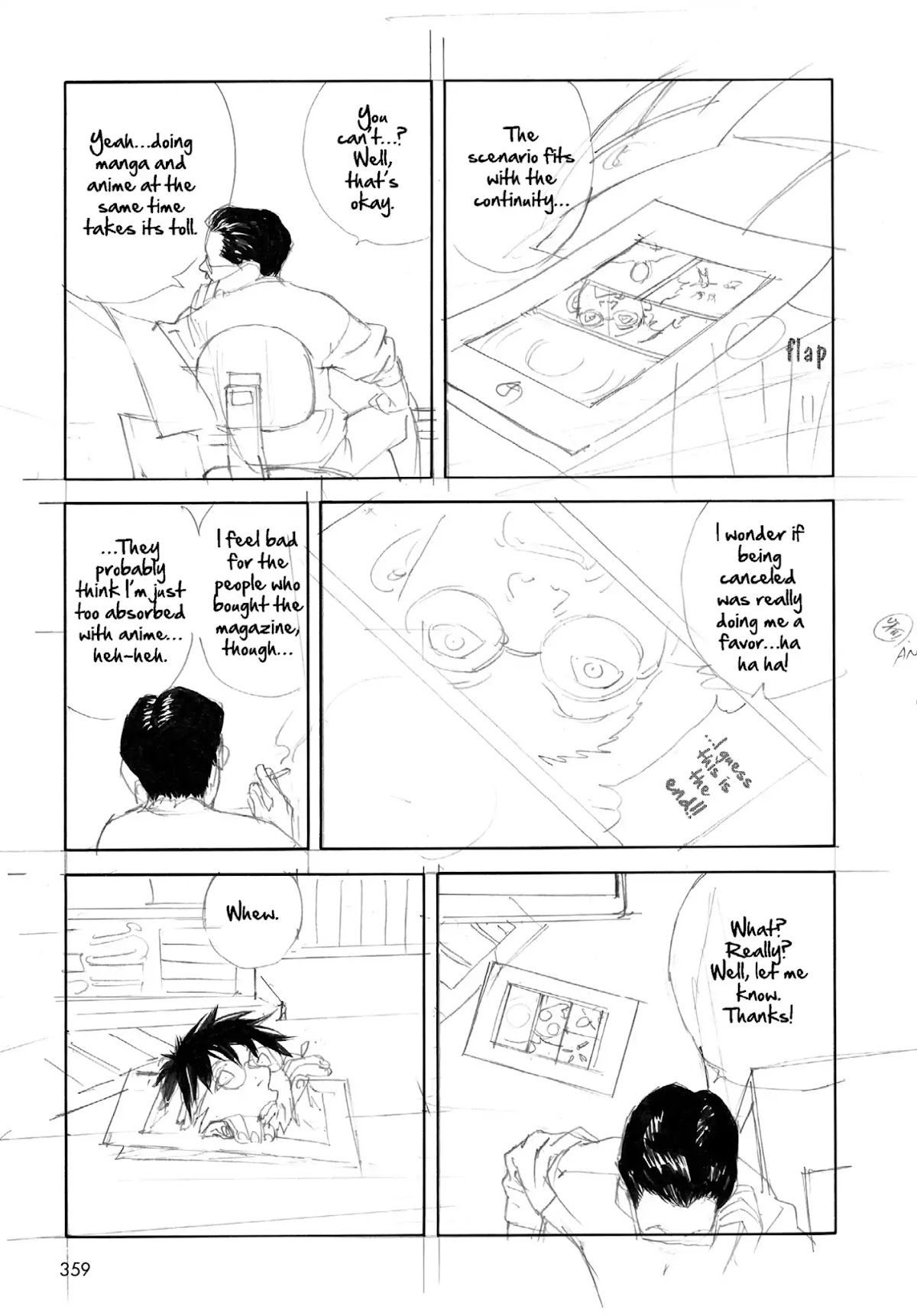 Satoshi Kon's OPUS Chapter 20 page 14 - Chapter 20 [END]