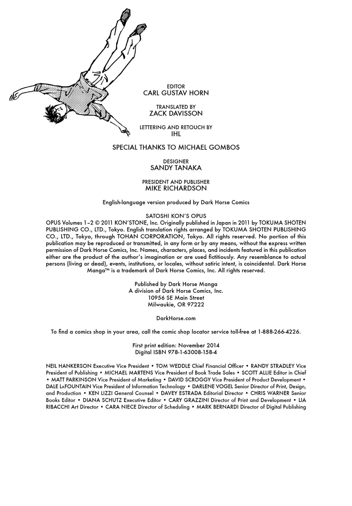Satoshi Kon's OPUS Chapter 20 page 28 - Chapter 20 [END]