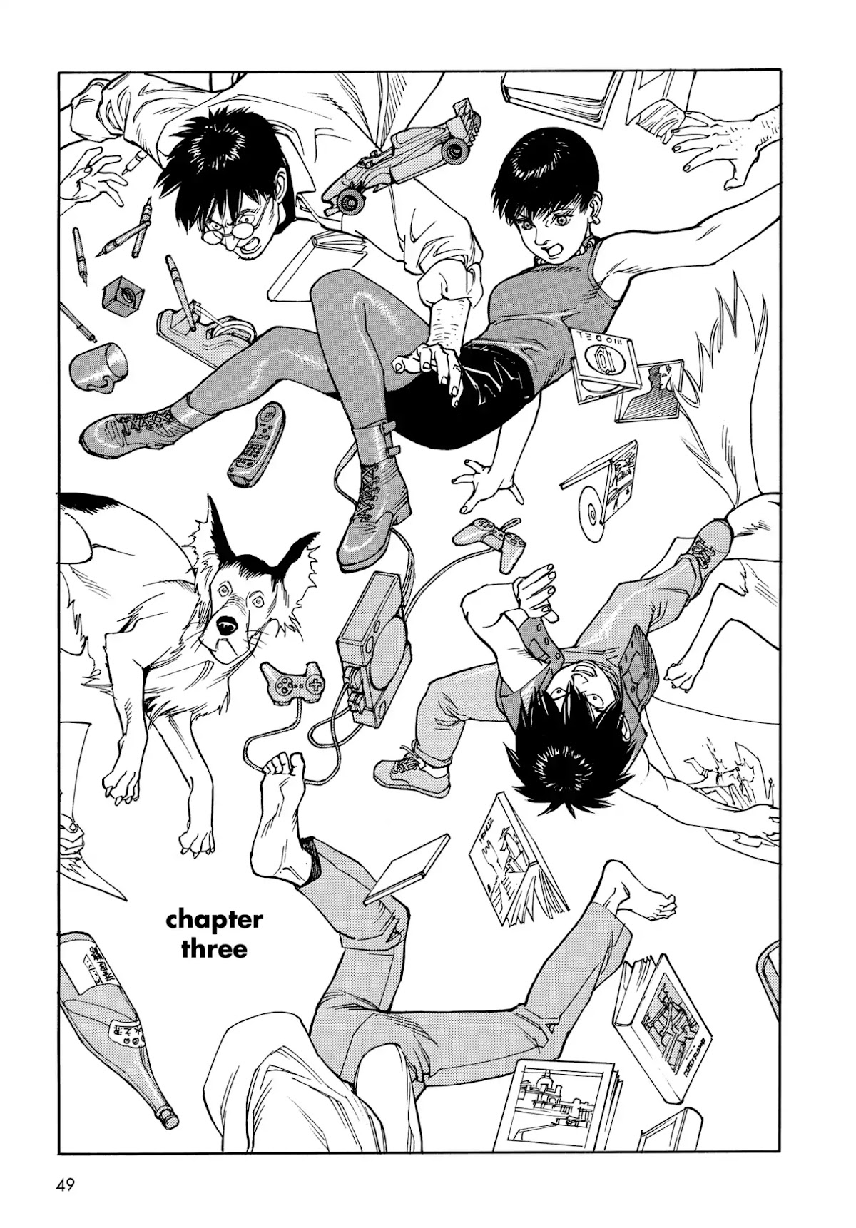 Satoshi Kon's OPUS Chapter 3 page 1 - Chapter 3