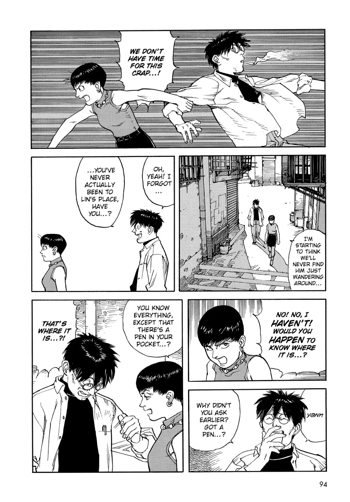 Satoshi Kon's OPUS Chapter 5 page 10 - Chapter 5