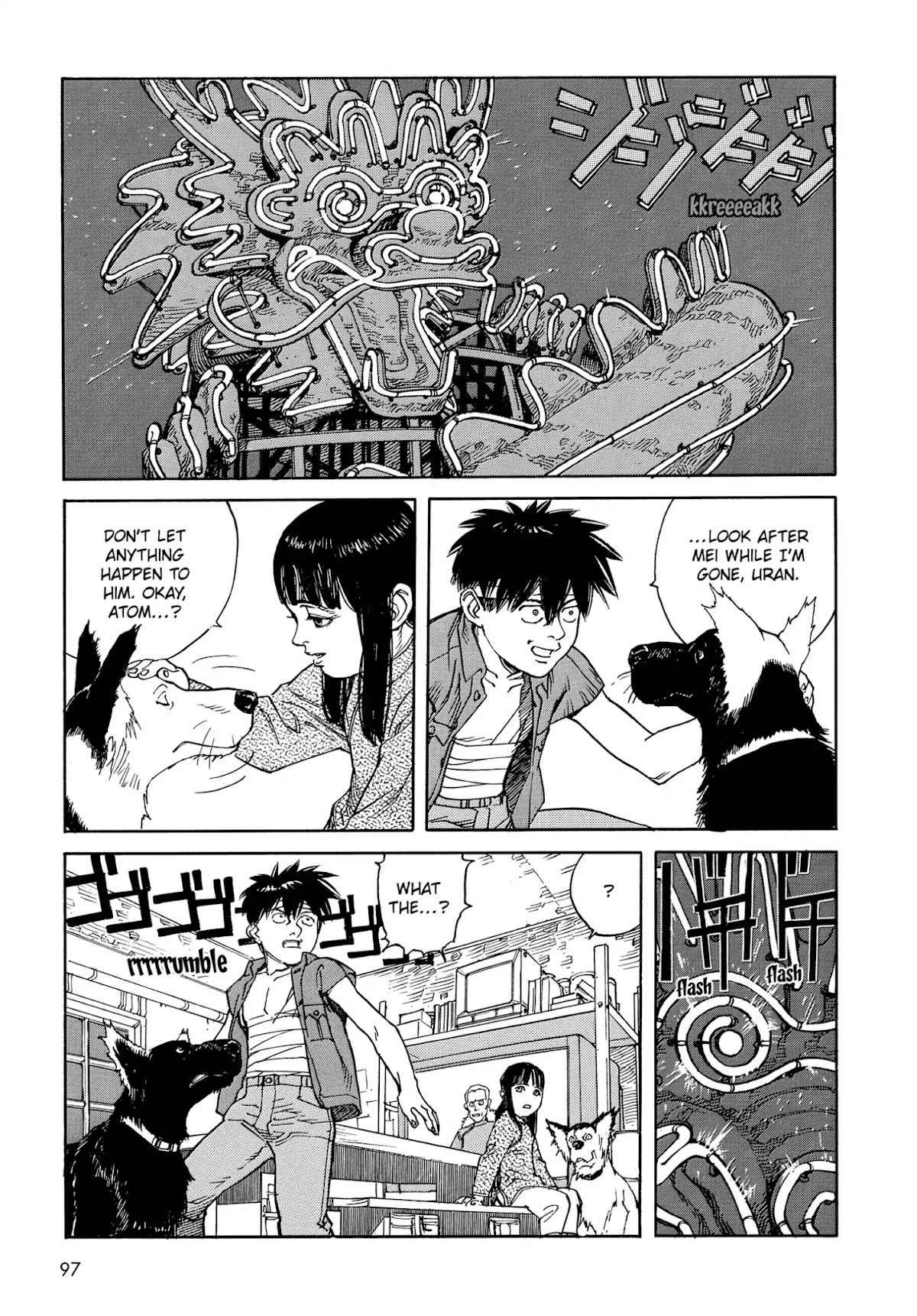 Satoshi Kon's OPUS Chapter 5 page 13 - Chapter 5