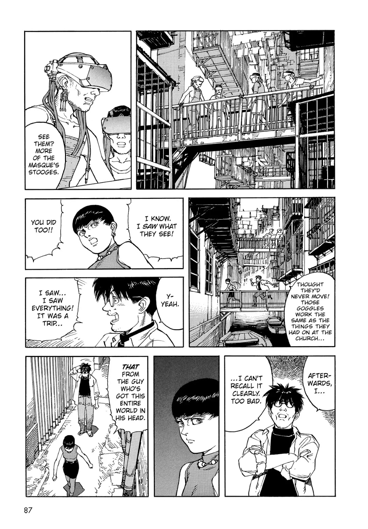 Satoshi Kon's OPUS Chapter 5 page 3 - Chapter 5