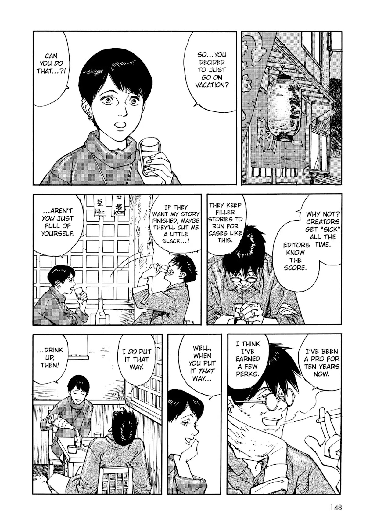 Satoshi Kon's OPUS Chapter 8 page 10 - Chapter 8