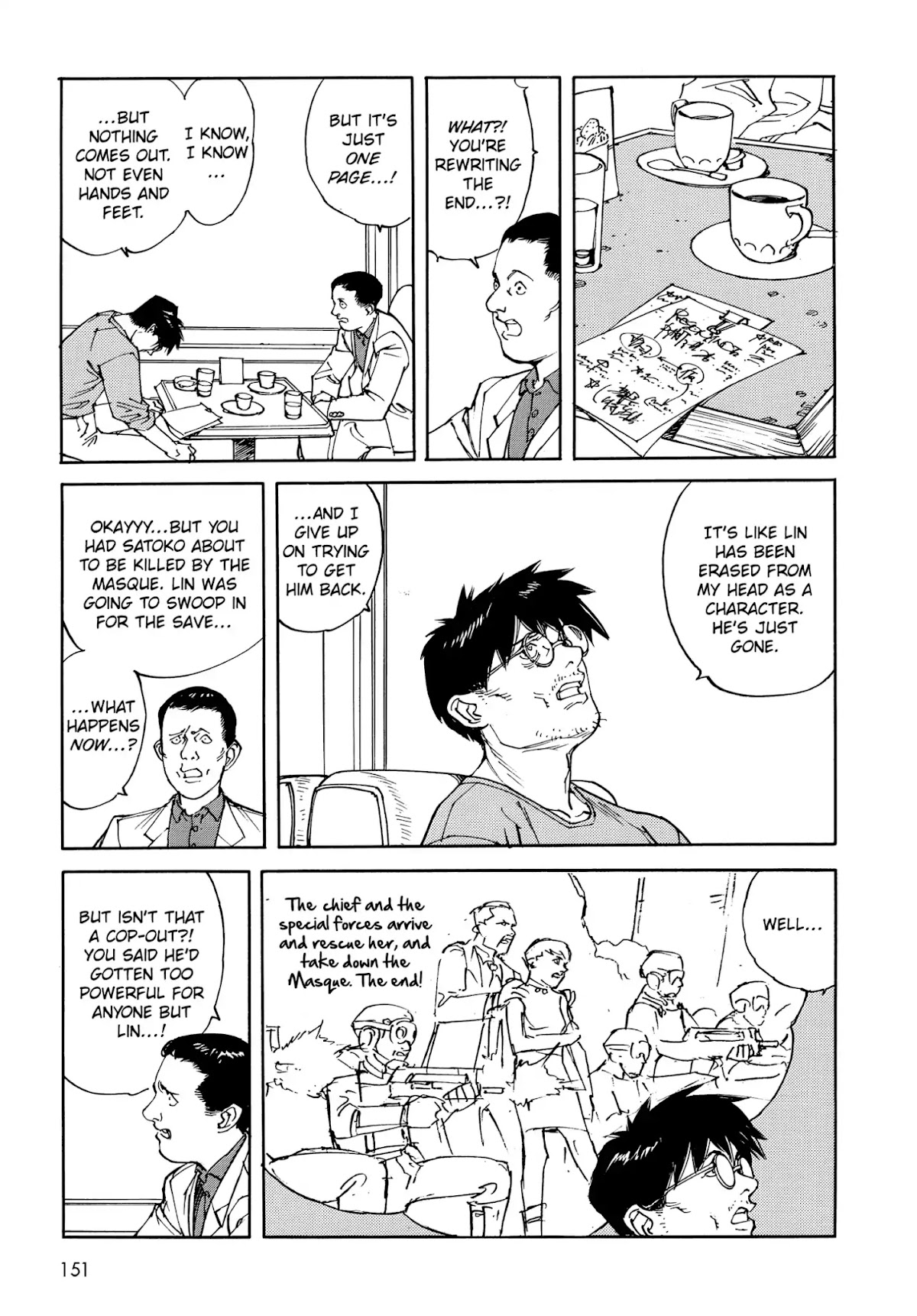 Satoshi Kon's OPUS Chapter 8 page 13 - Chapter 8