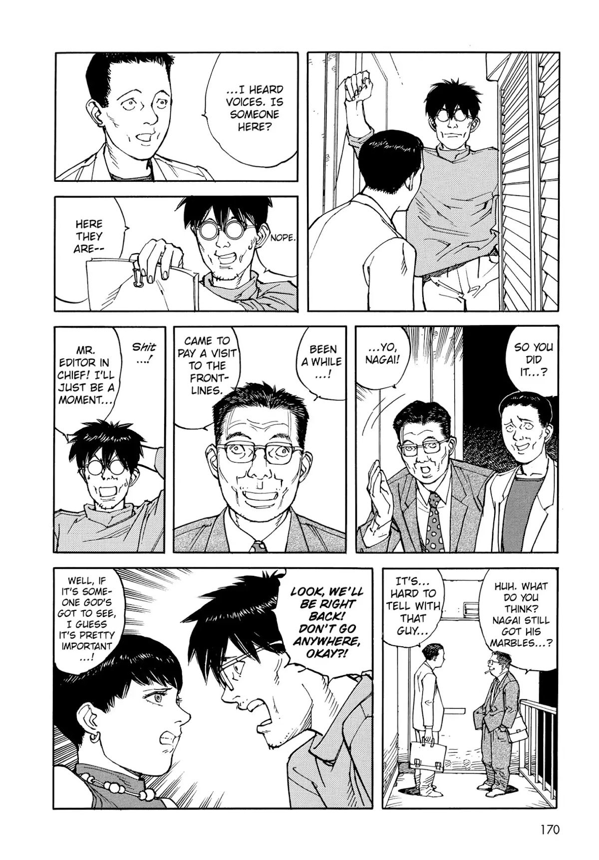 Satoshi Kon's OPUS Chapter 9 page 14 - Chapter 9