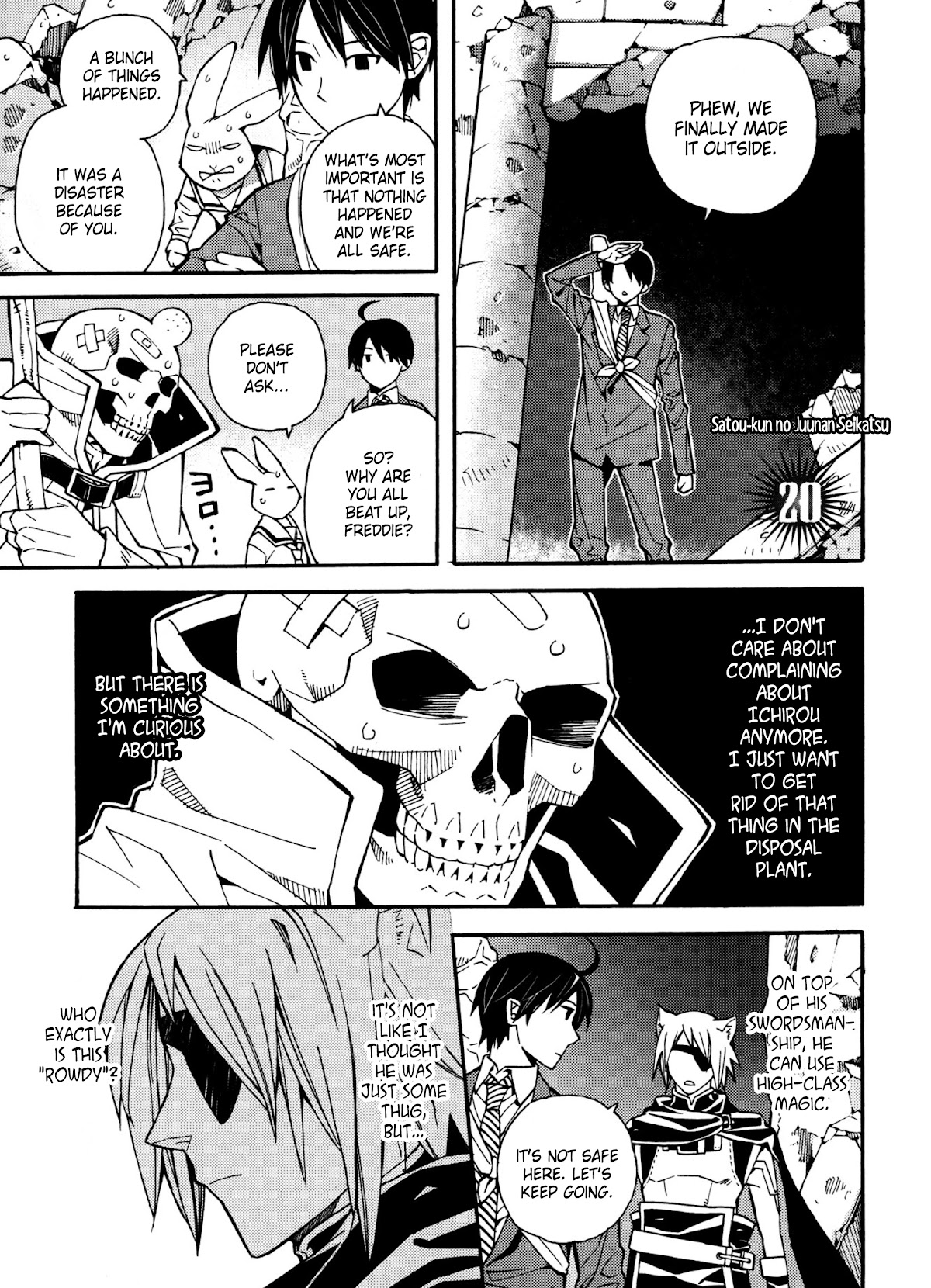 Satou-kun no Juunan Seikatsu Chapter 20 page 1 - Chapter 20