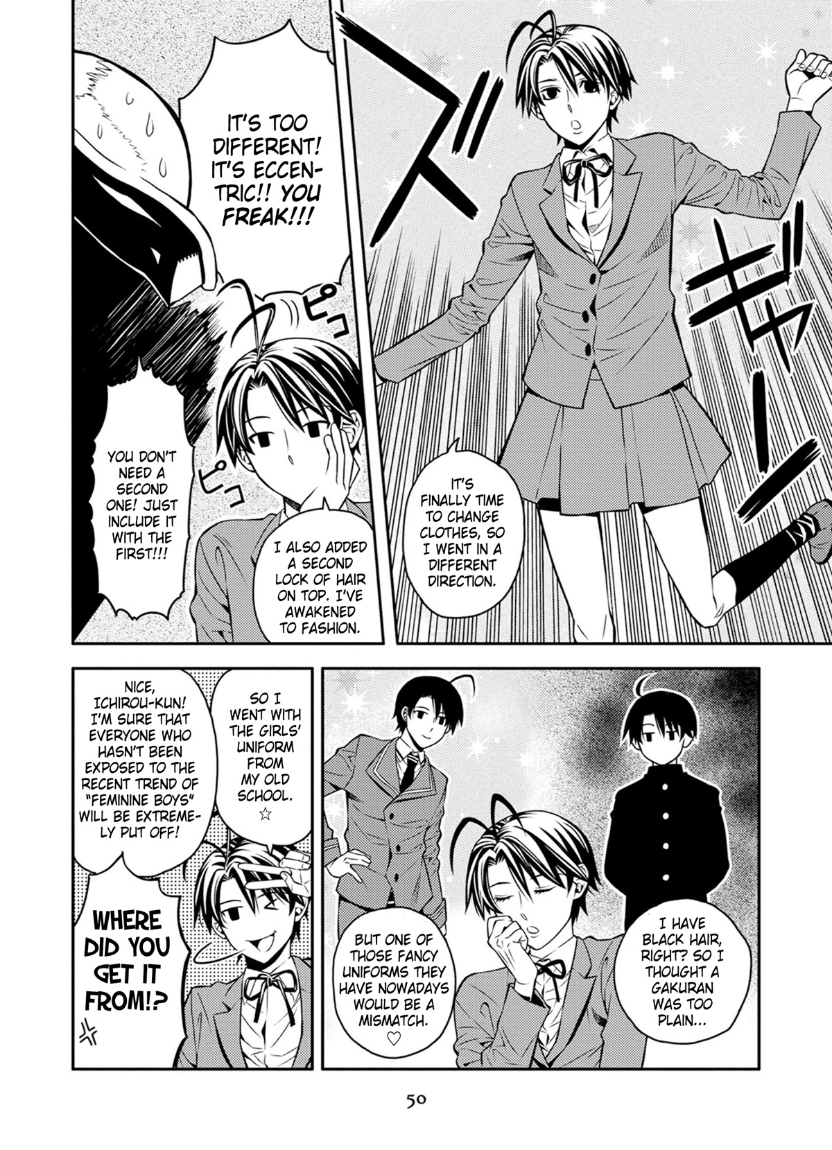 Satou-kun no Juunan Seikatsu Chapter 26 page 4 - Chapter 26