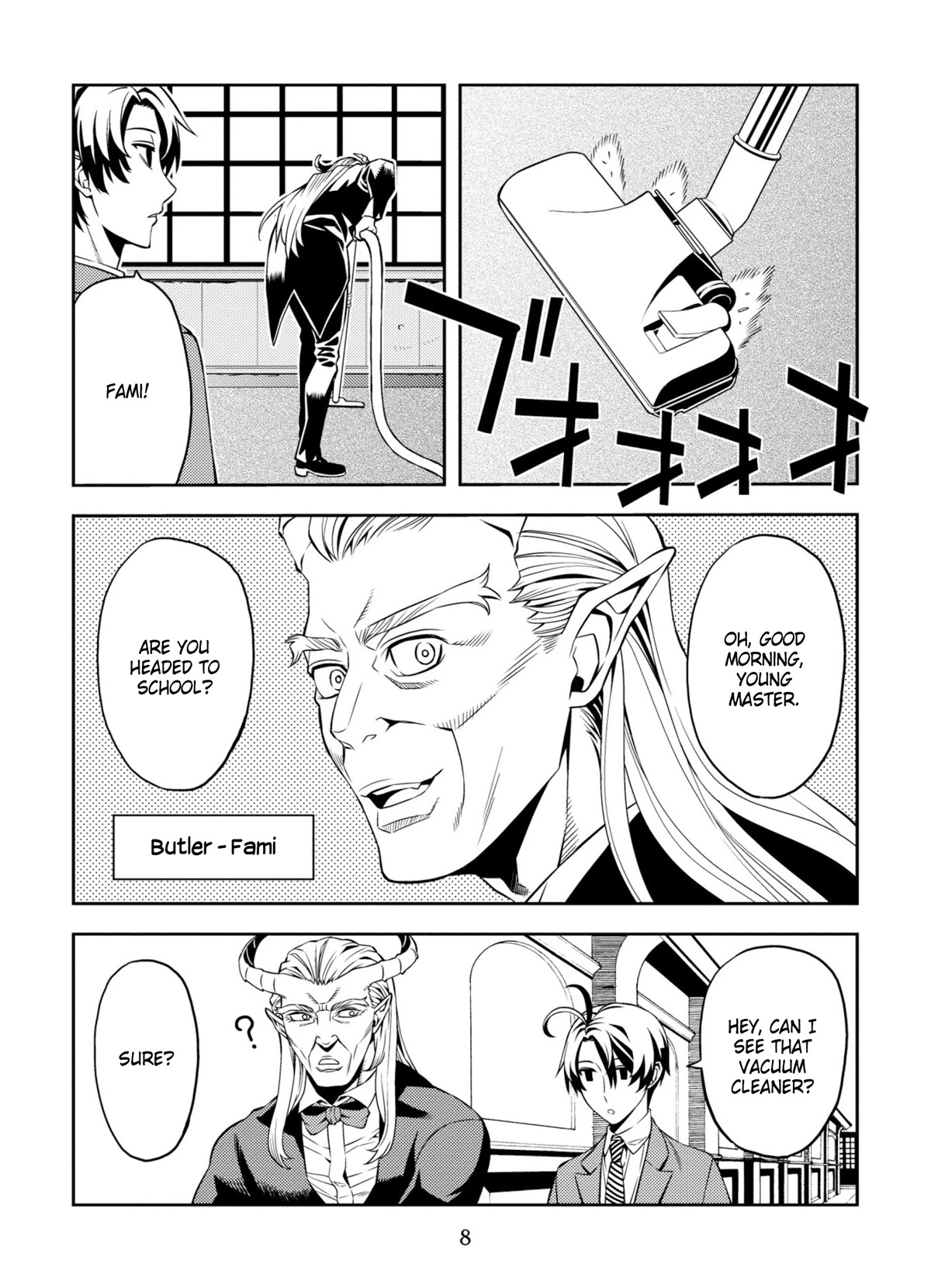 Satou-kun no Makai Koukou Hakusho Chapter 1 page 10 - Chapter 1