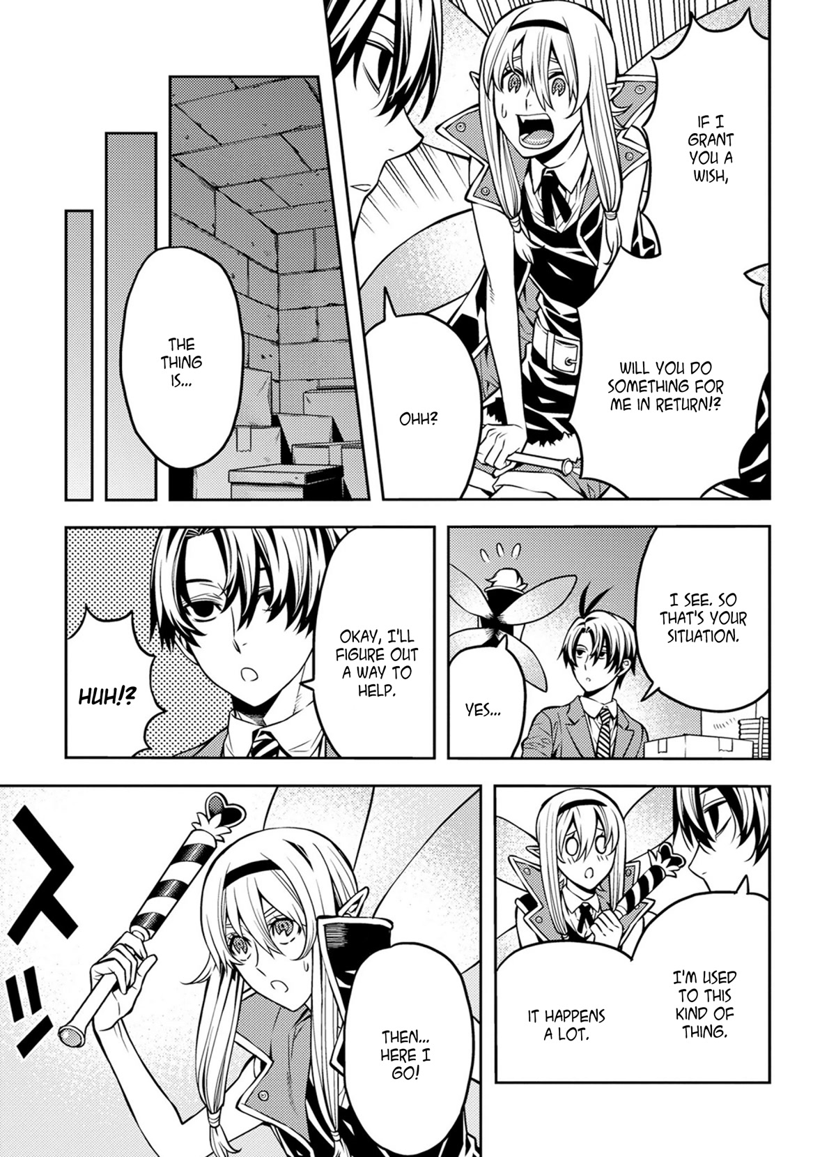 Satou-kun no Makai Koukou Hakusho Chapter 13 page 7 - Chapter 13