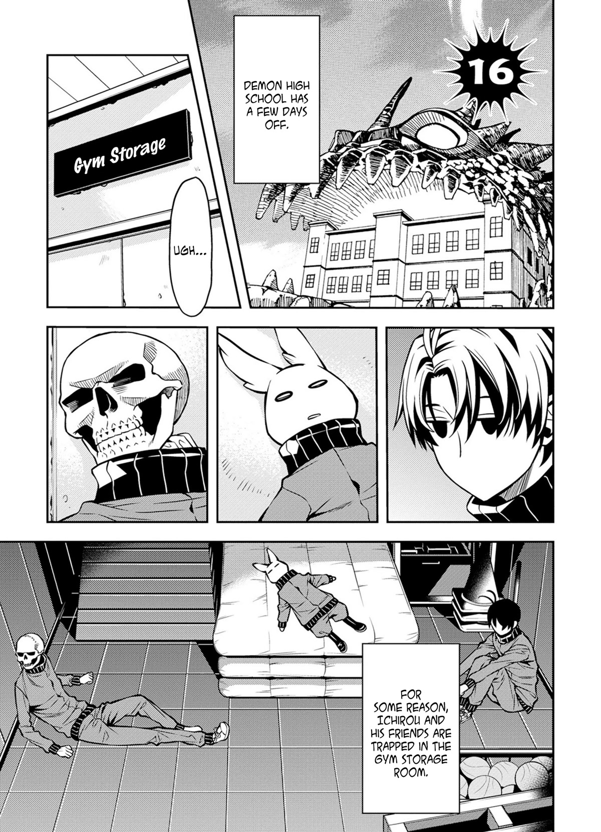 Satou-kun no Makai Koukou Hakusho Chapter 16 page 1 - Chapter 16