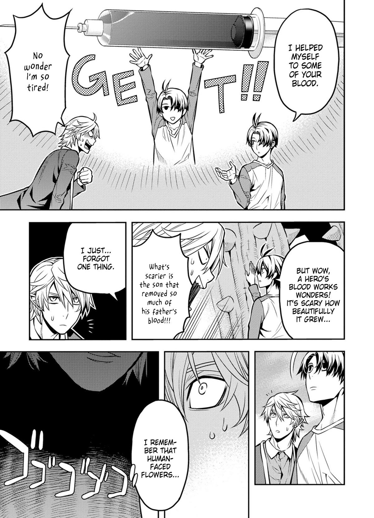 Satou-kun no Makai Koukou Hakusho Chapter 20 page 13 - Chapter 20